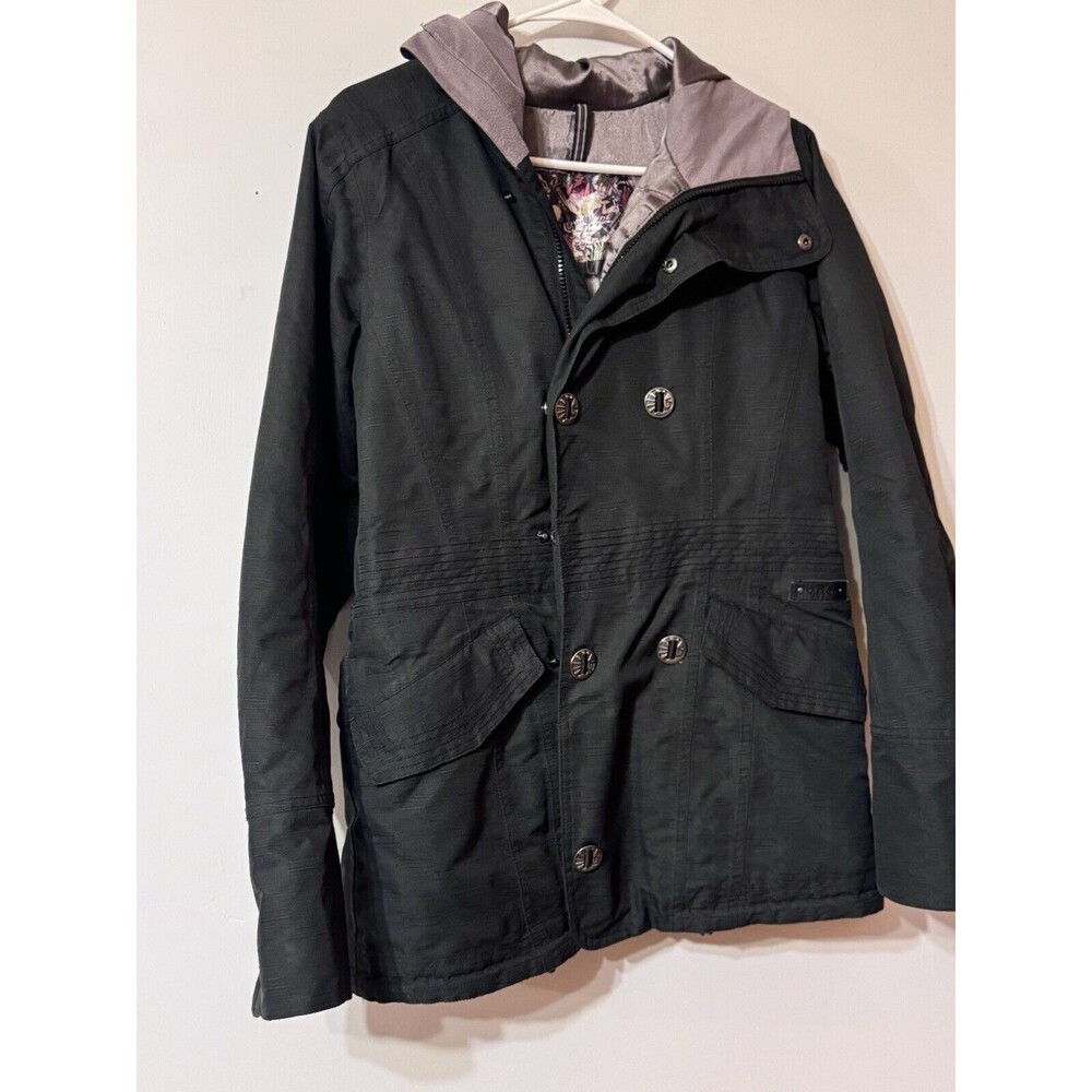 Burton Ski Jacket Dryride Hooded Snowboard Women’s Size Small Excellent Cond